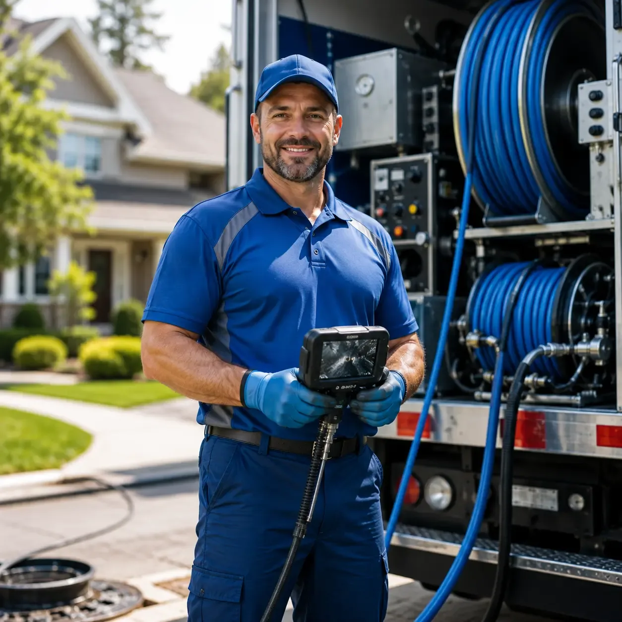 Local outdoor drain cleaning specialists in Mildred, PA